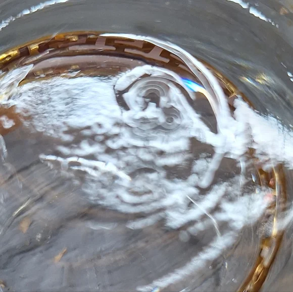 Vintage Libbey Glass Co. "Greek Key" Continental Coffee Cups 6 - Picture 10 of 10